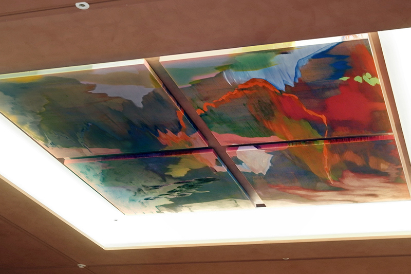 サロン・ド・カフェ 資生堂パーラー 銀座本店の天井画