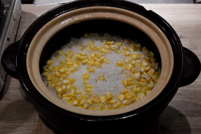 玉蜀黍ご飯