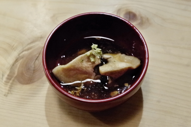 天恵菇（椎茸）のあんかけ