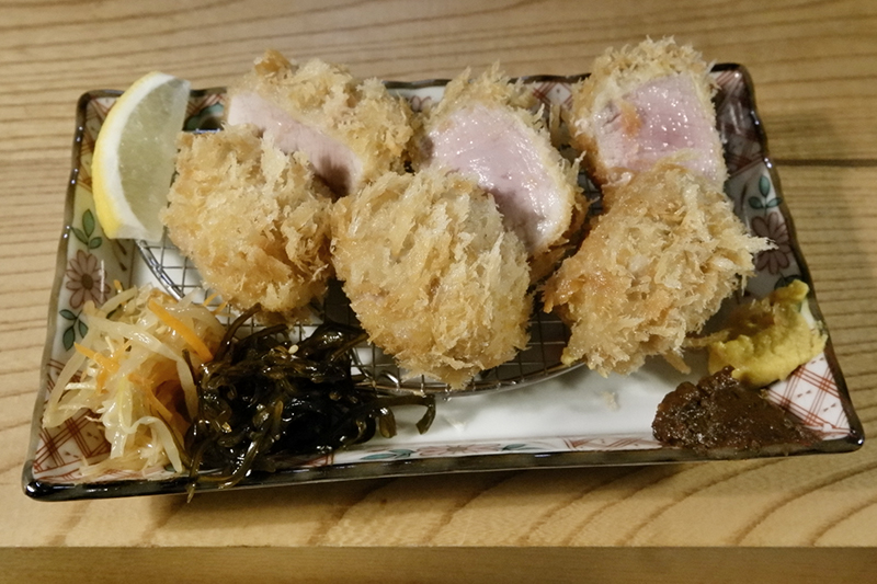 ひれかつ定食 180g