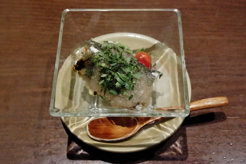 鮎の冷製、蓼