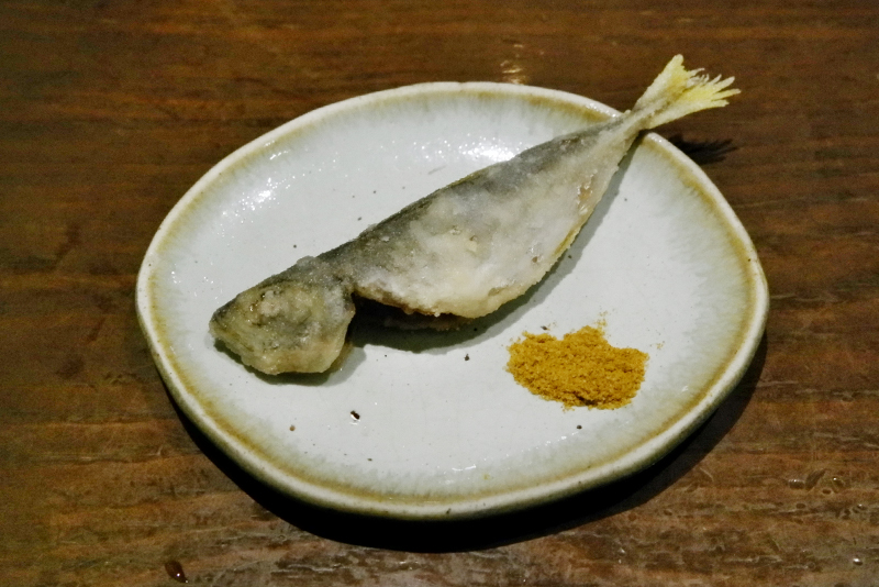 小アジの唐揚げ